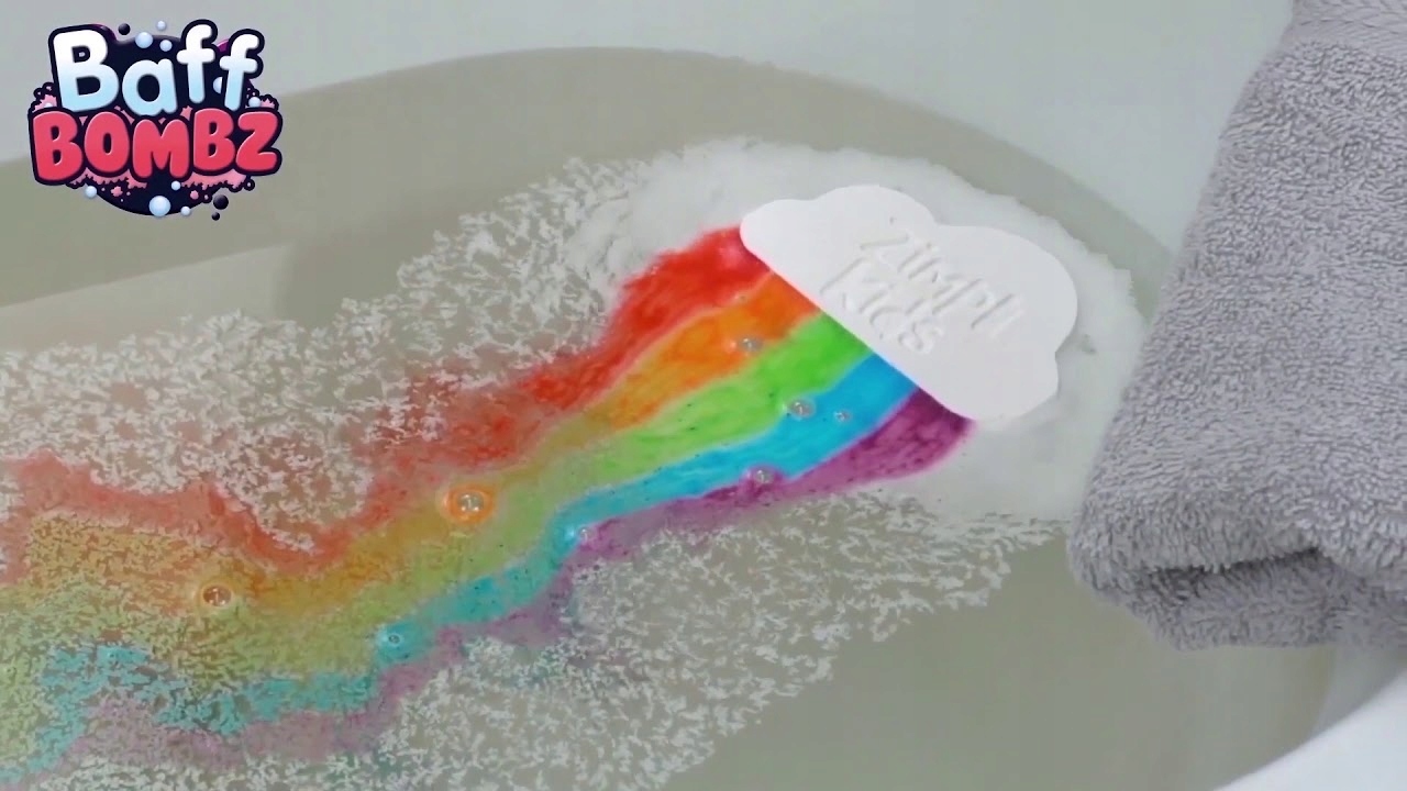 Zabawka do kąpieli dla dzieci Chmurka zmieniająca kolor wody tęcza Zimpli Kod producenta 6352