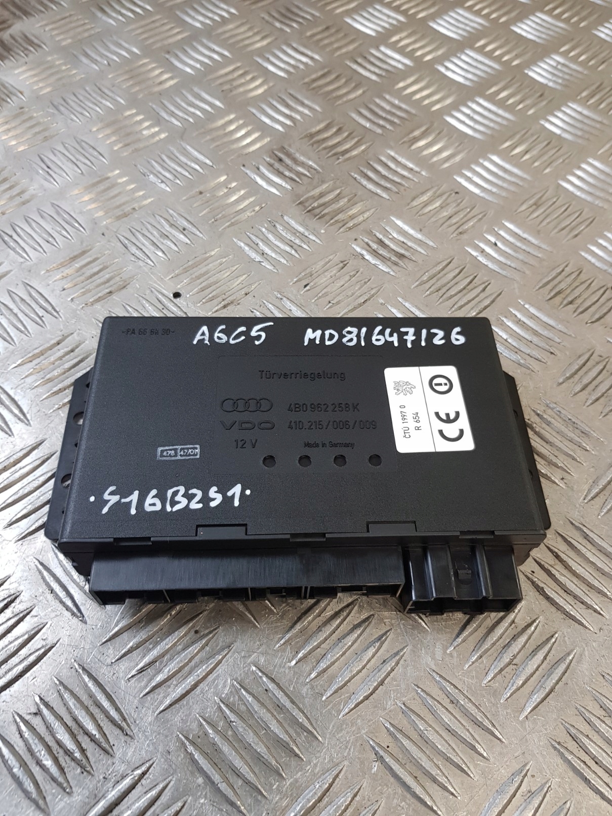 Unité commande confort 4B0962258K AUDI A6 C5 02R