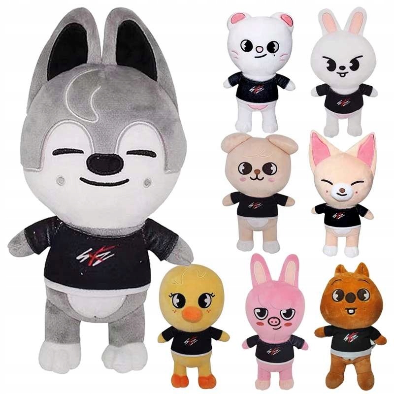 SKZOO Maskotka WOLF CHAN Stray Kids Pluszak WILK 25 cm K-POP