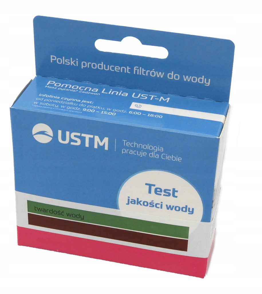 

Test jakości twardości wody kropelkowy tester Ustm