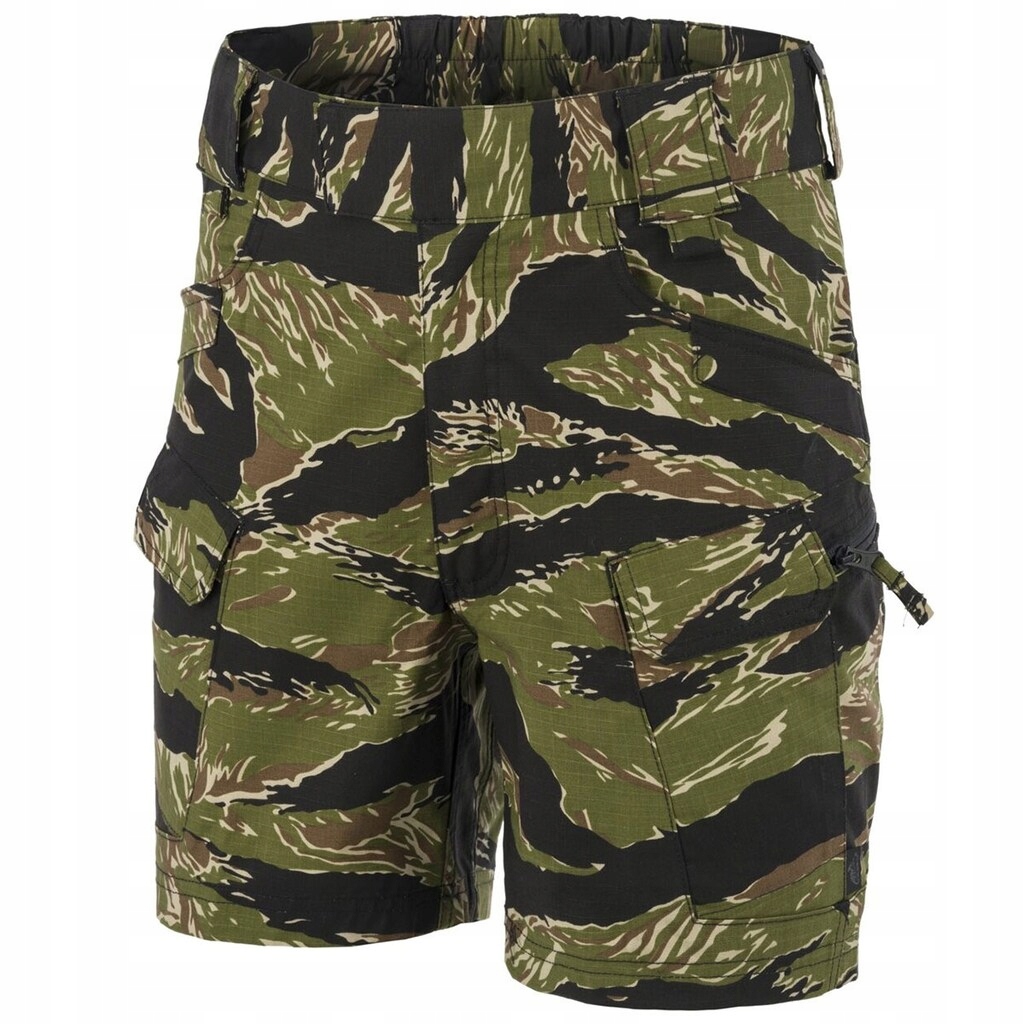 Pánské kraťasy kapsáče vojenské kraťasy Helikon Uts 6" Tiger Stripe 4XL