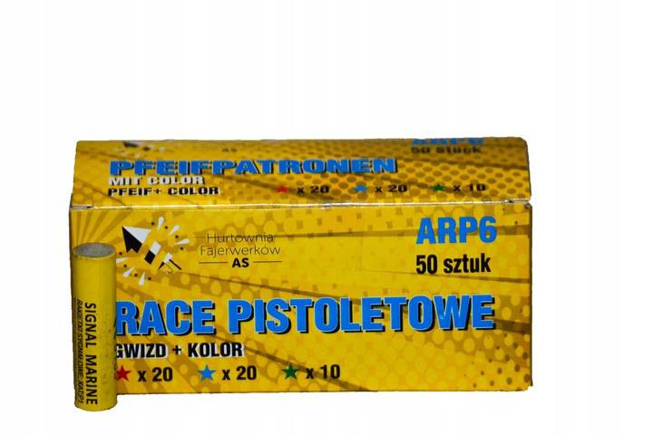 

Race Rakietki Pistoletowe Różne Gwizd 50szt