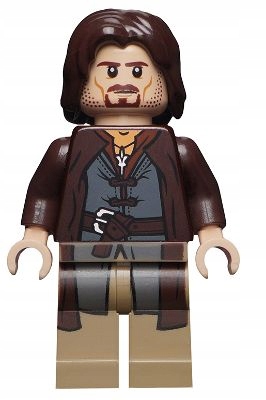 Lego 9472 9474 79008 samotná figurka lor017 Aragorn Nová Originální