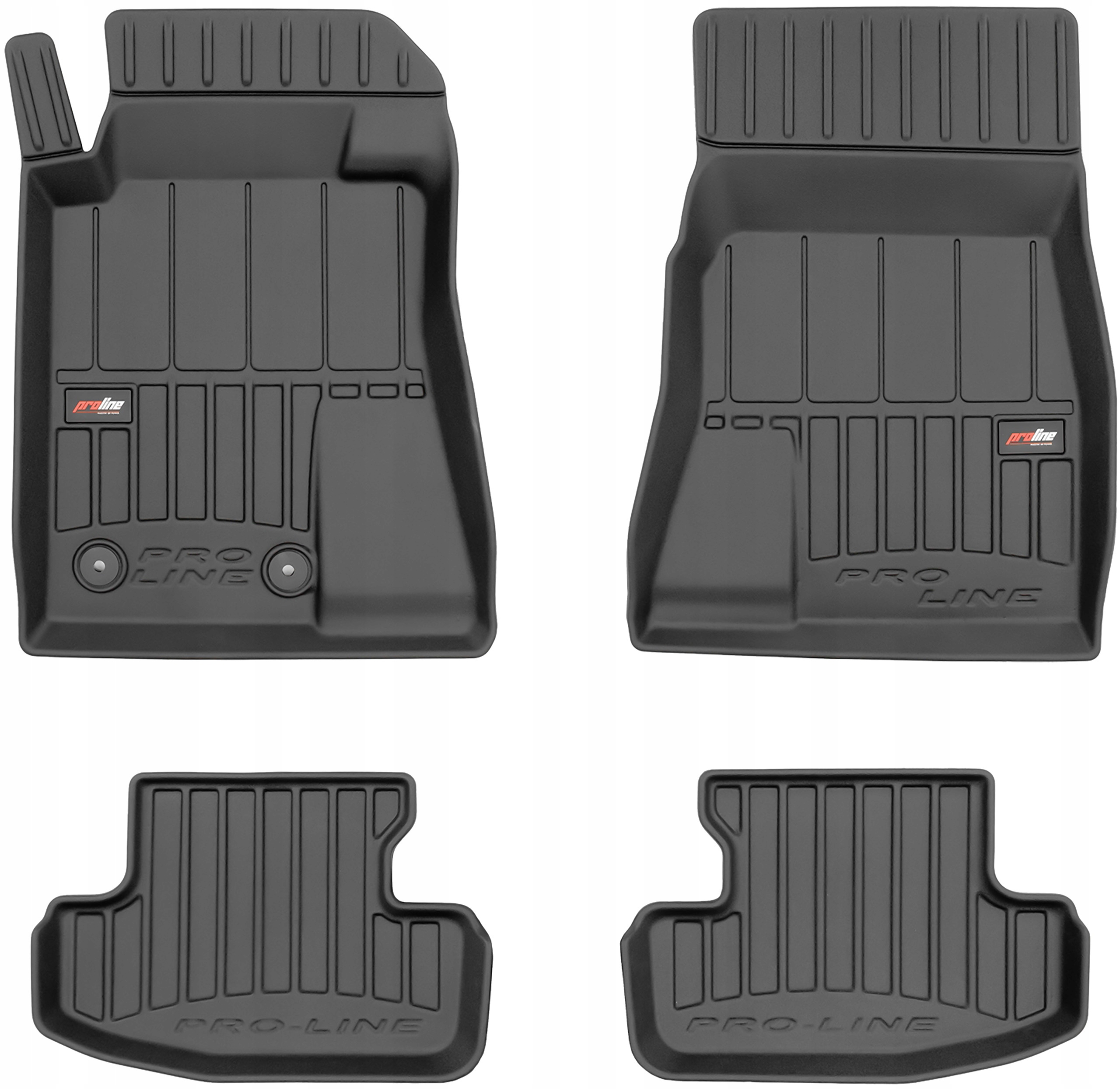 Gumové Rohože Proline Ford Mustang VI 2014-2023, Ford Mustang VII 2023-,