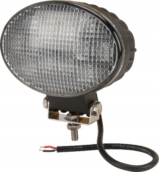 Led pracovní lampa, oválná, 36W 2760 lm 10/30 V rozptýlené světlo 12 Led