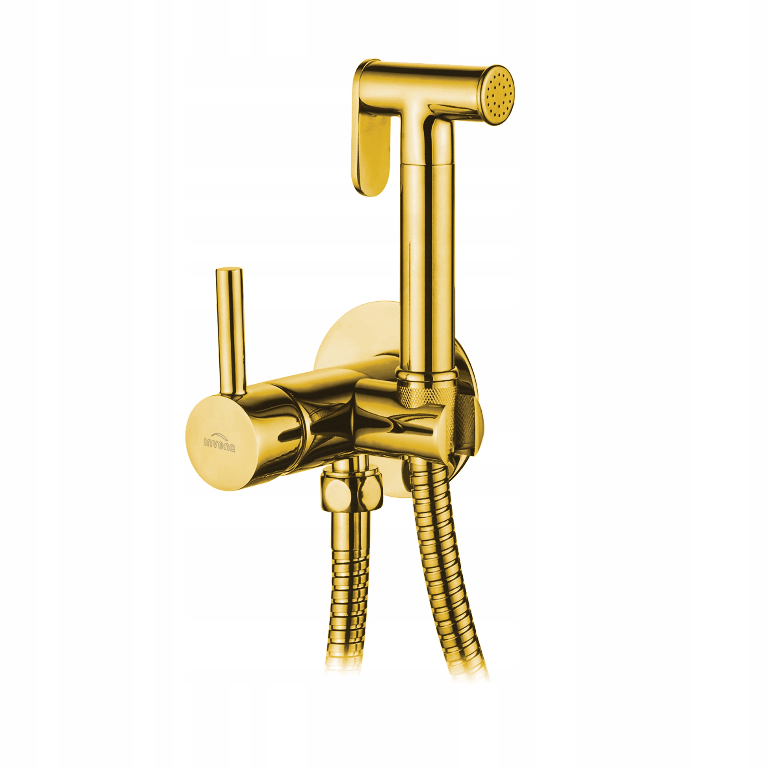 Podomietková bidetová batéria zlatá