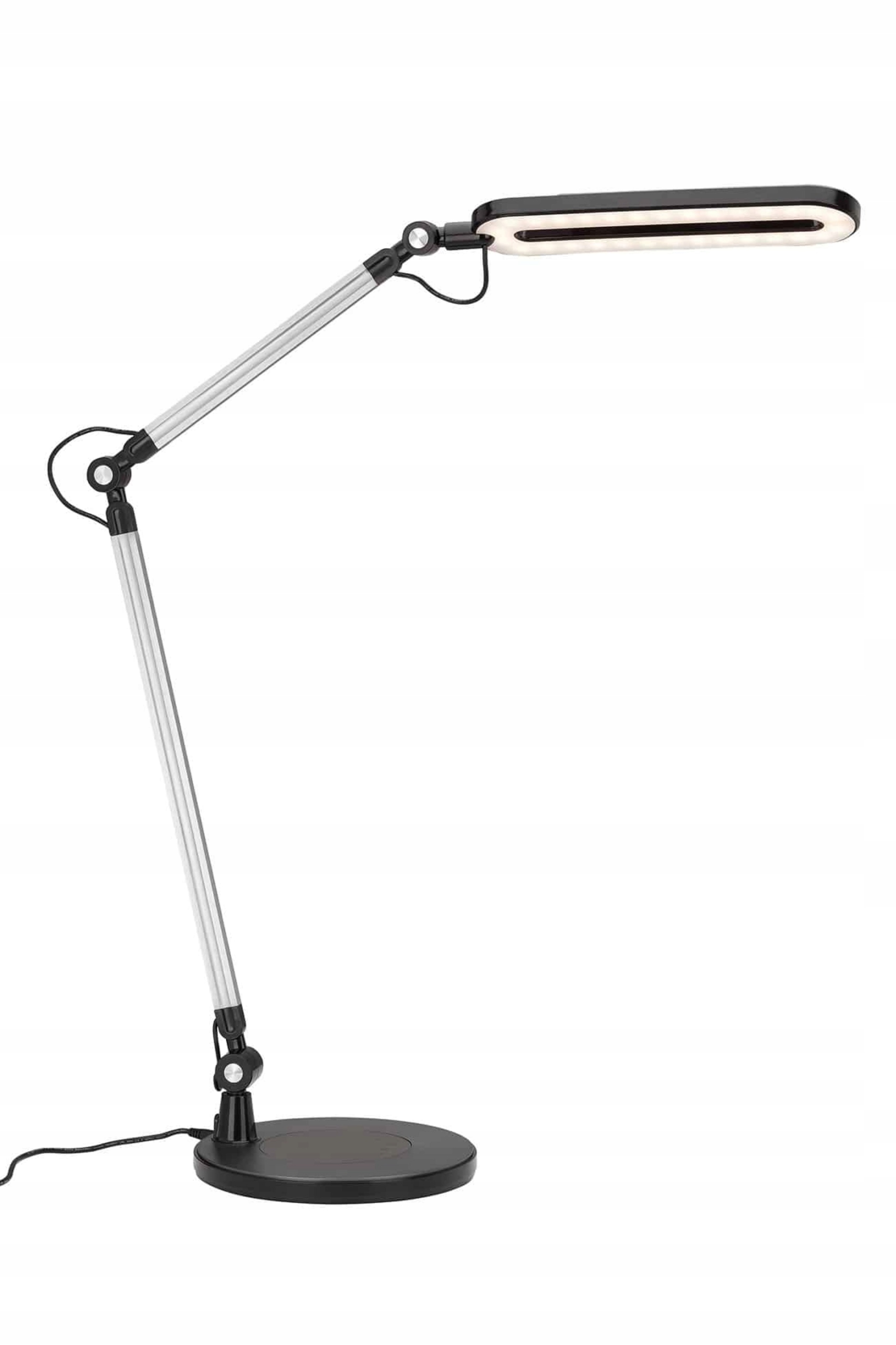 Briloner Cct Led stolná lampa, 6,6 W, stmievateľná, čierna, 51 cm