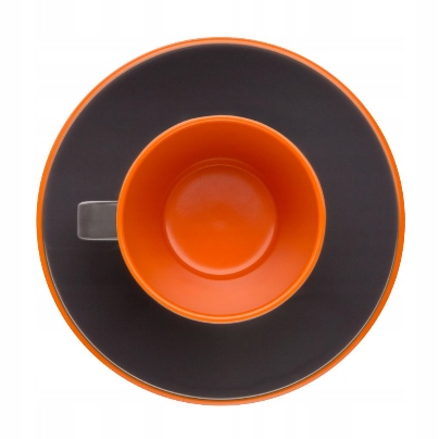 550/064 - Меламиновые чашки GREYLINE gimex оранжевый 2шт