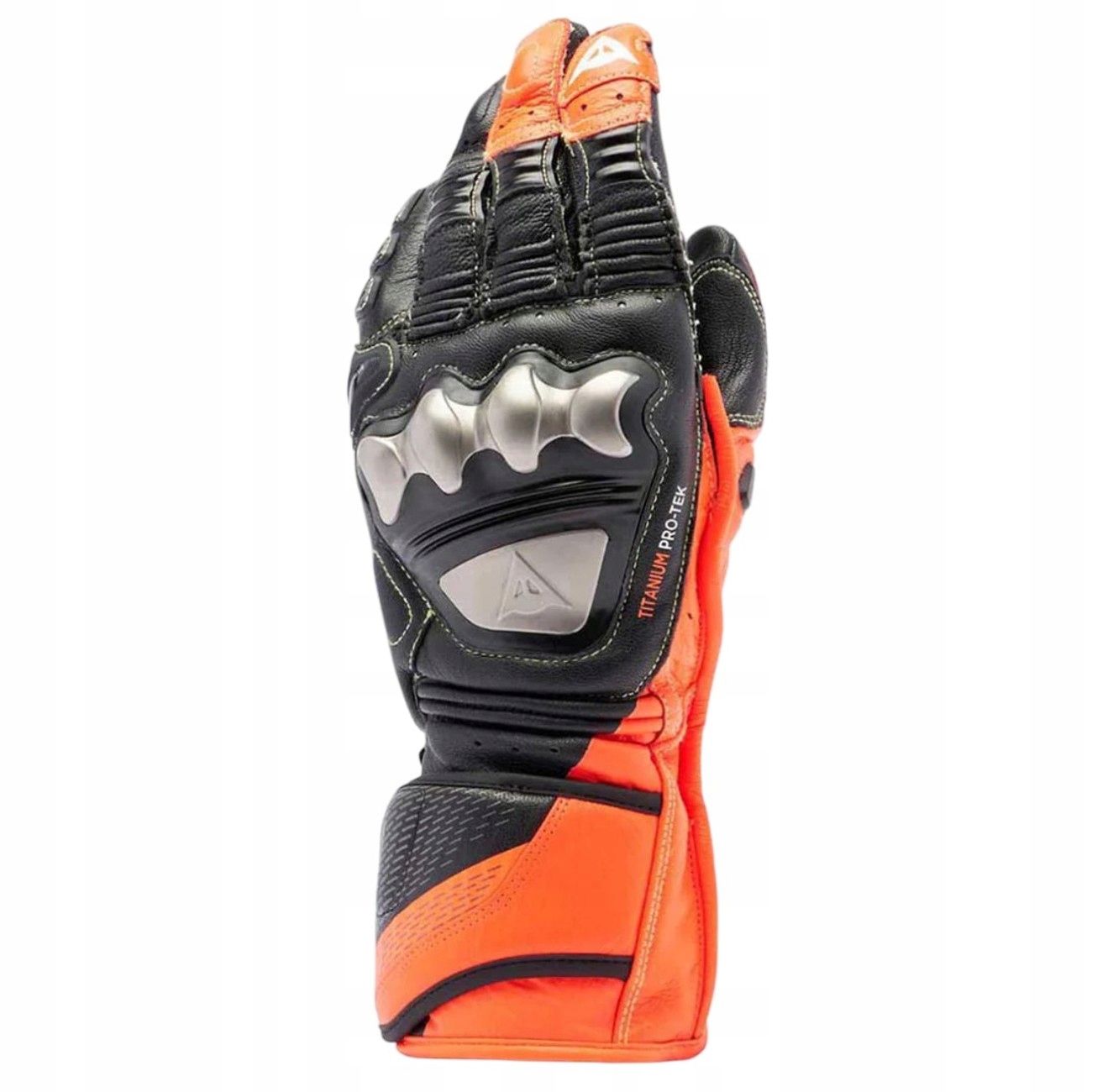 Motocyklové rukavice Dainese Full Metal 7 Čierna/Červená fluo L