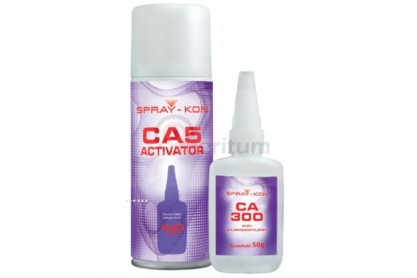 

Spray-Kon CA300 Klej Cyjanoakrylowy+Aktywator 50g