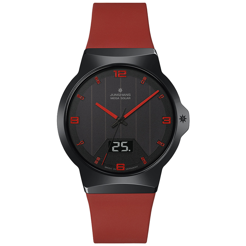 Pánské Hodinky Junghans 18/1402.00 červené