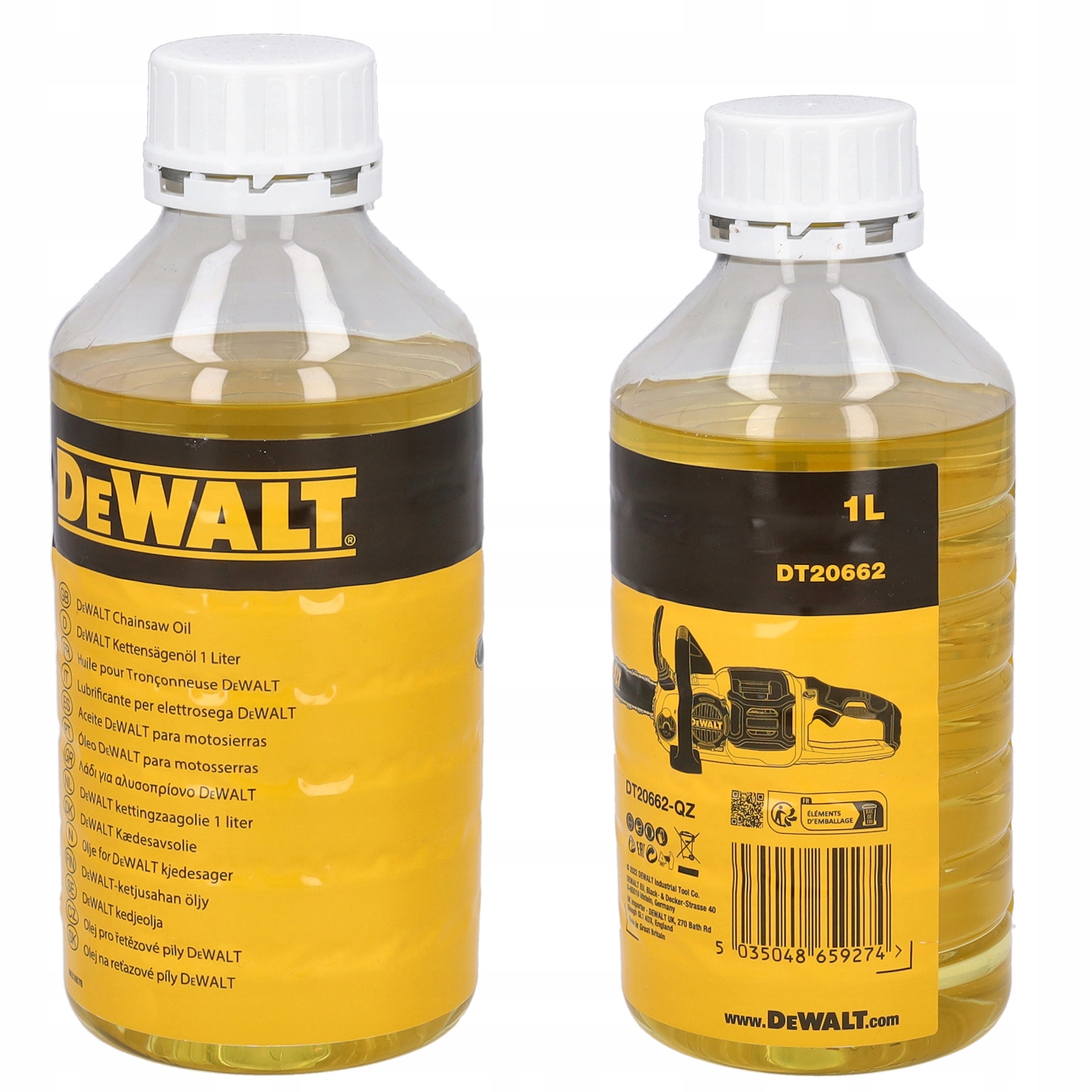 Olej do łańcucha i prowadnic piły 1L DT20662 Dewalt