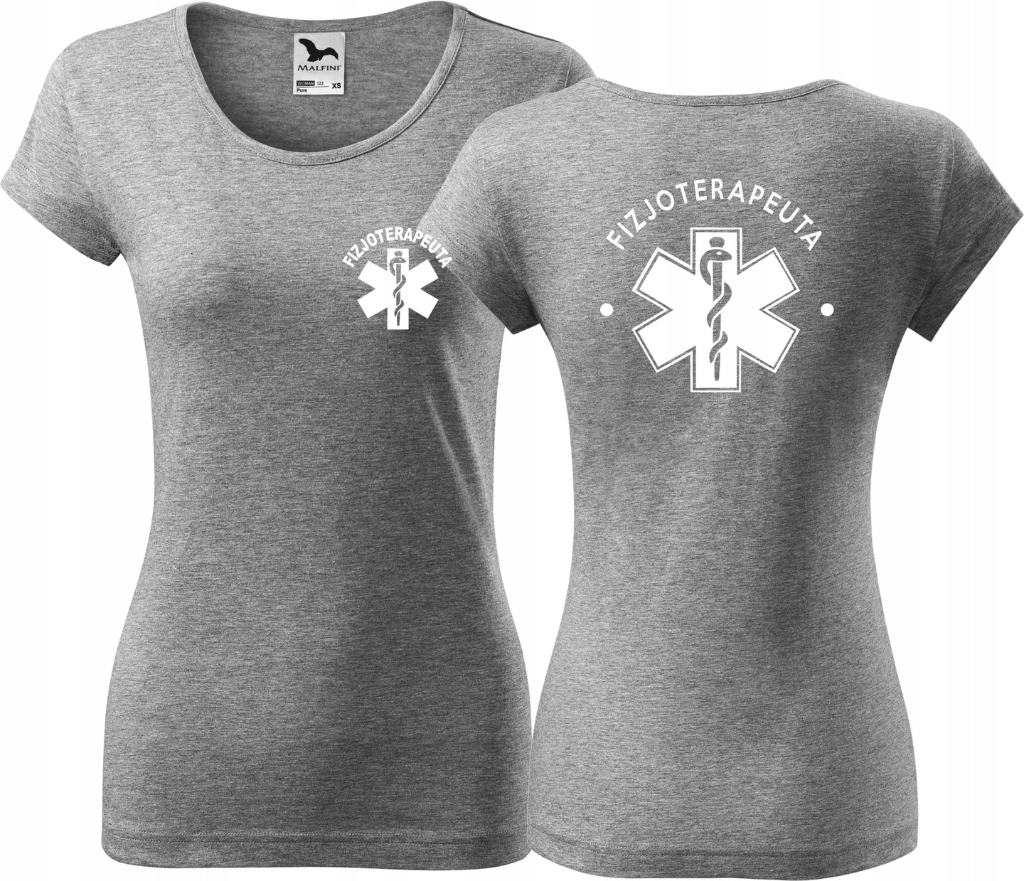 

Wygodna koszulka medyczna Pure Fizjoterapeuta S