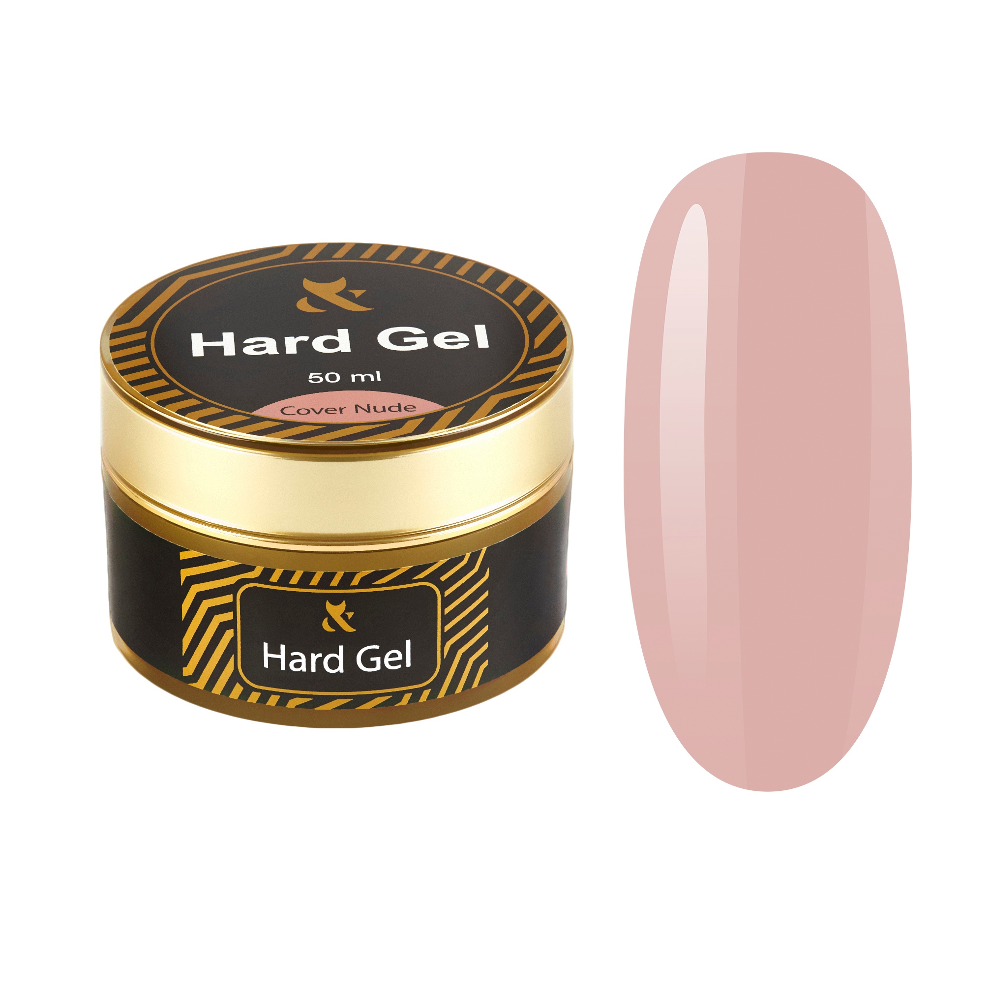 Żel do przedłużania paznokci F.o.x. Hard Gel słoiczek Cover Nude