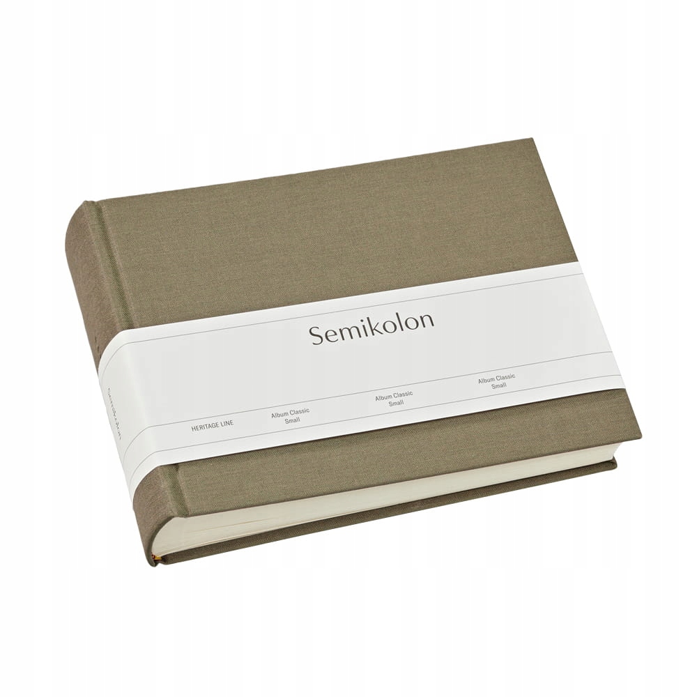 Album Semikolon Classic Small, krémové kartičky, fango