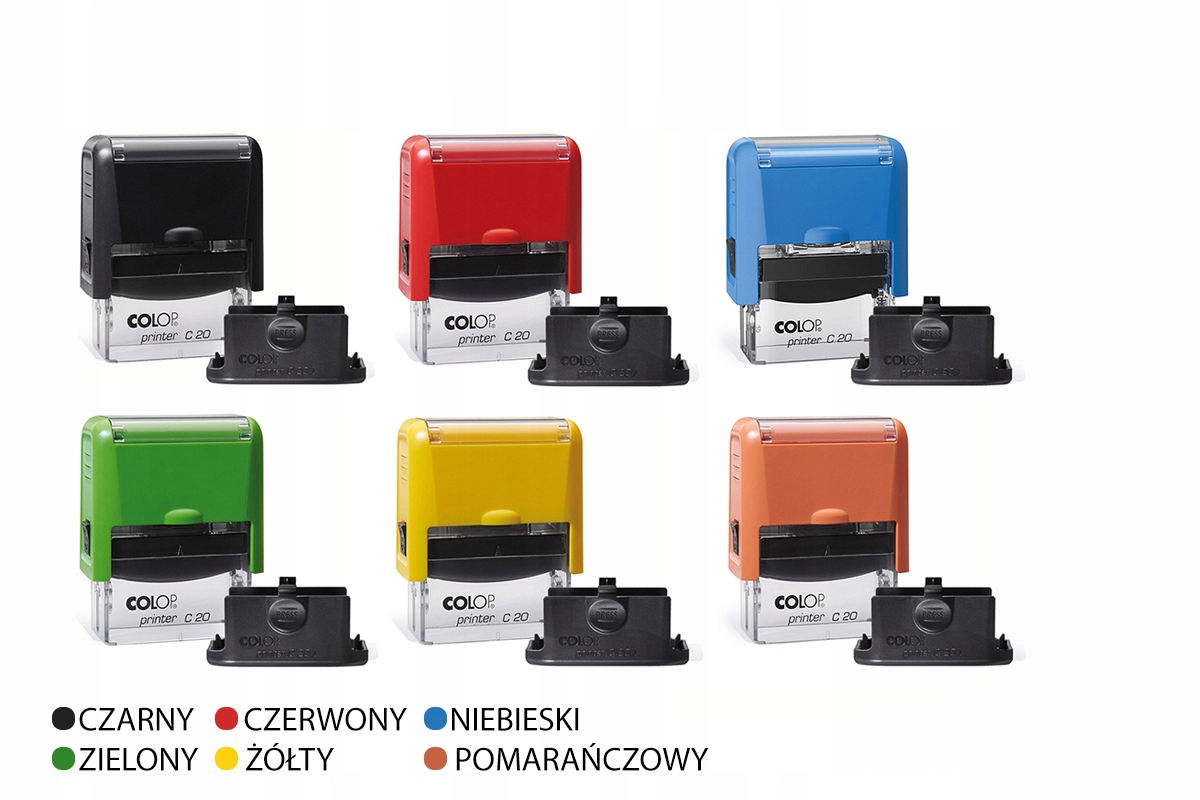 PIECZĄTKA FIRMOWA COLOP40 1-7 WERSÓW RÓŻNE KOLORY EAN (GTIN) 9004362526902