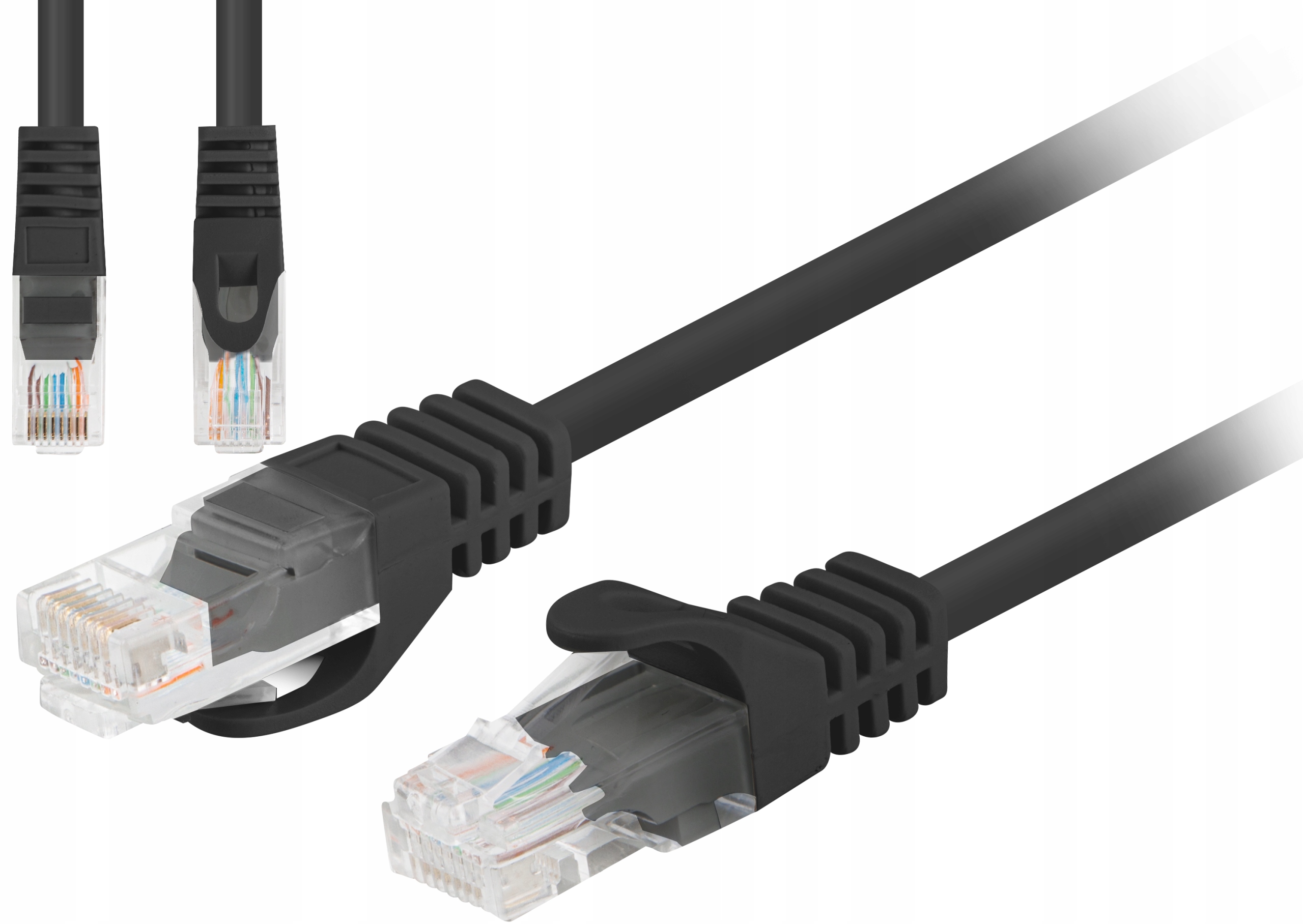 Kabel sieciowy Patchcord UTP kat 6 25 cm CAT6 Przewód Cat LAN internetowy