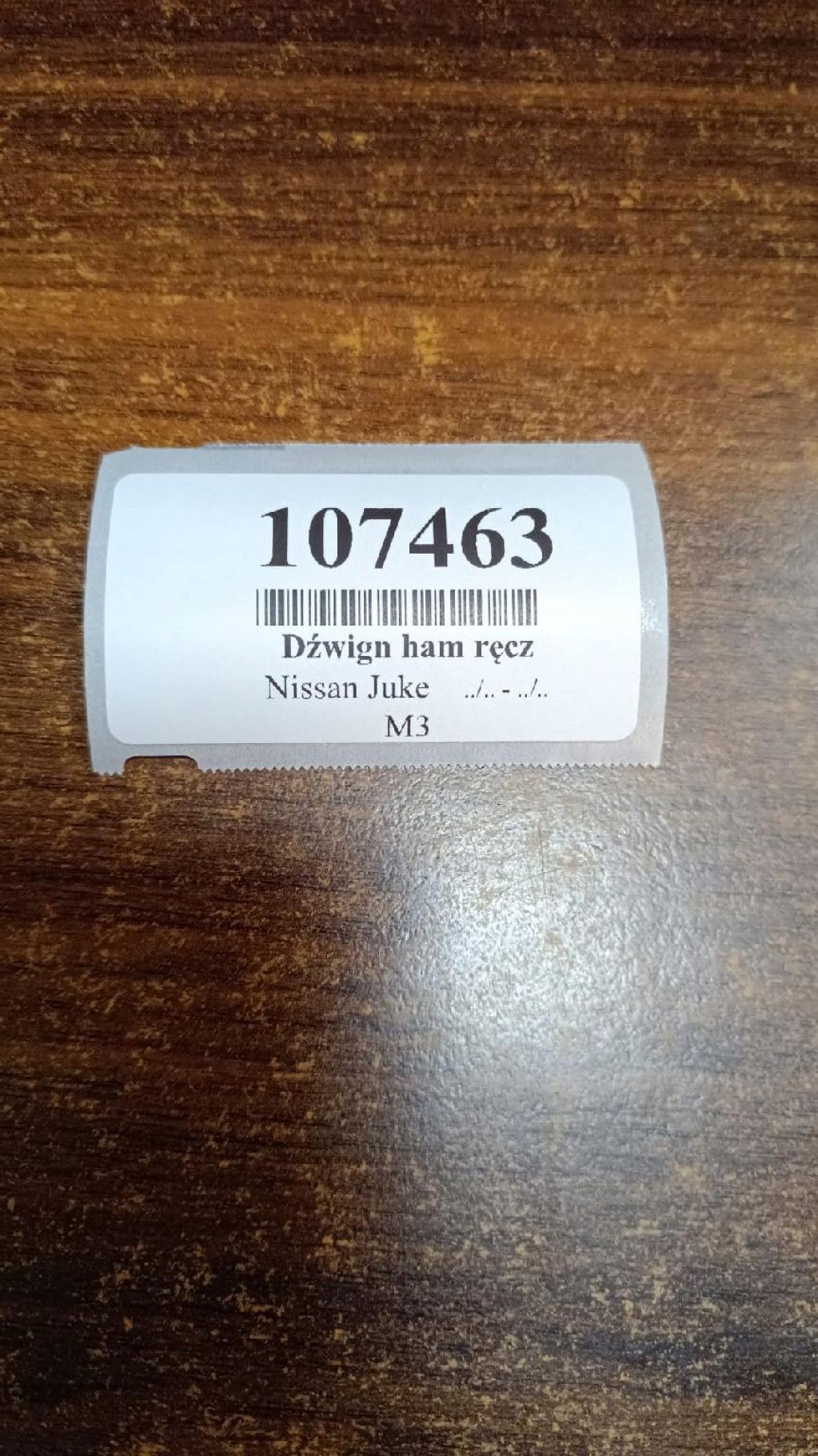 NISSAN JUKE páčka elektrická brzda