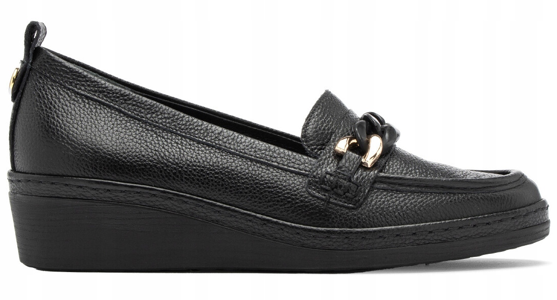 Ryłko Dámské Kožené Mokasíny Na Platformě 39