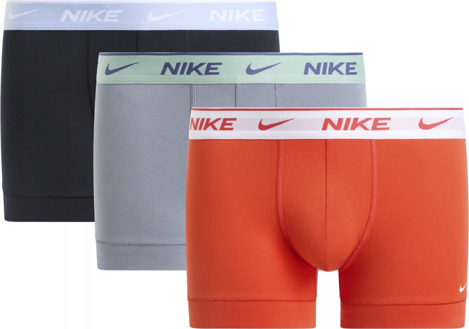 Boxerky, tanga, slipy Nike Essntial Cotton Strc Trunk 3PK