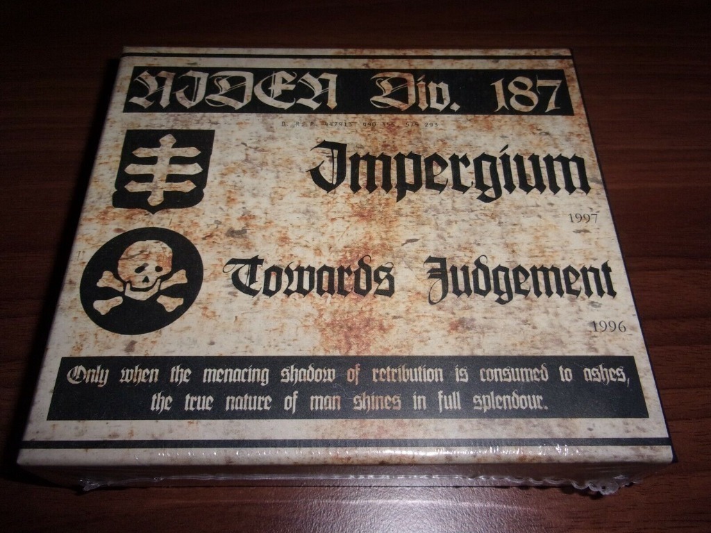 Impergium/Towards　DIV.187　Sklepy,　Opinie,　Ceny　CD　NIDEN　14686500187　Judgement　w