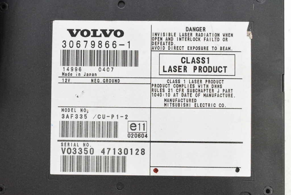 player navigation devices CD 30679866 VOLVO V50 03-11