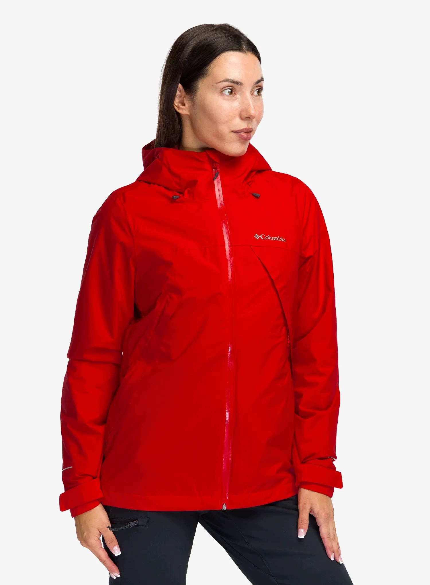 Kurtka 3w1 damska Columbia Trailborne Interchange Jacket poppy red M