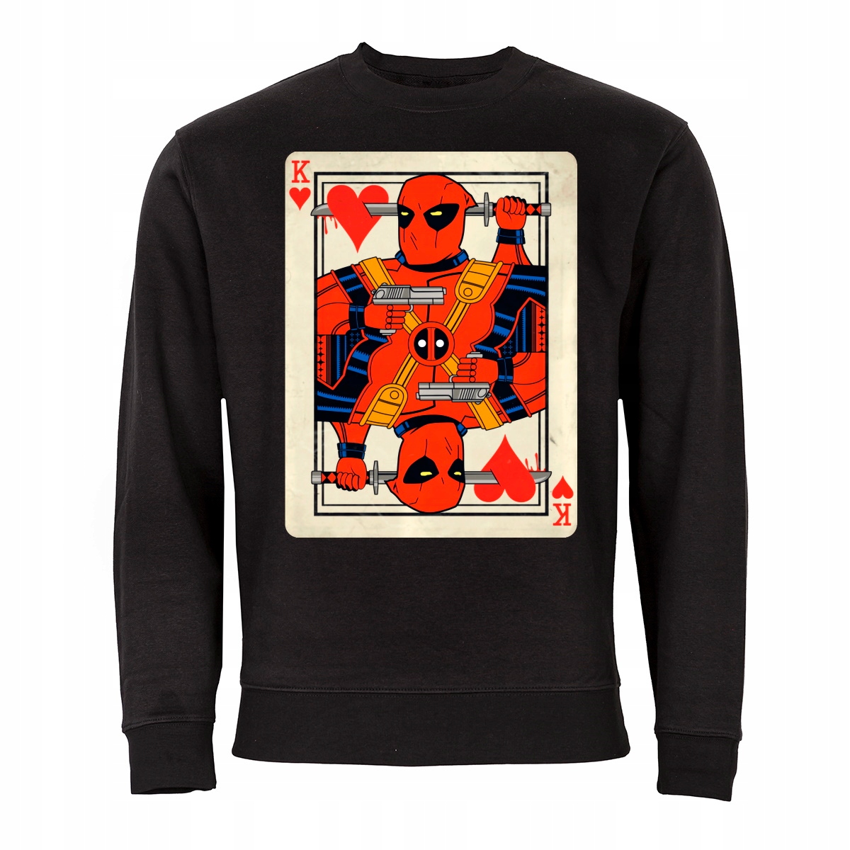 

Męska Bluza Z Nadrukiem Dla Fana Deadpool Marvel