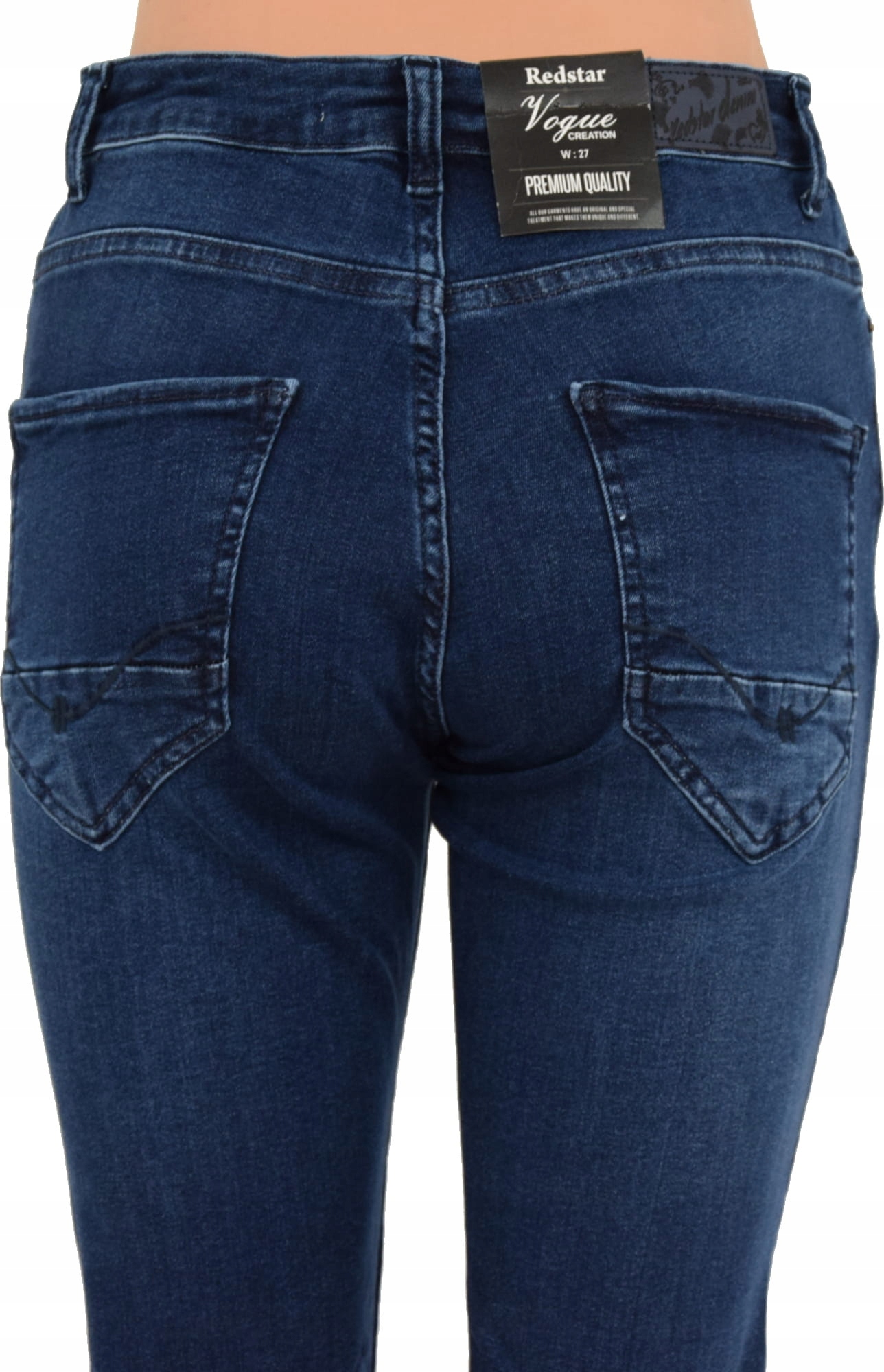 SPODNIE JEANSY DAMSKIE MODNE REDSTAR 16381 R 33/31 Fason inny