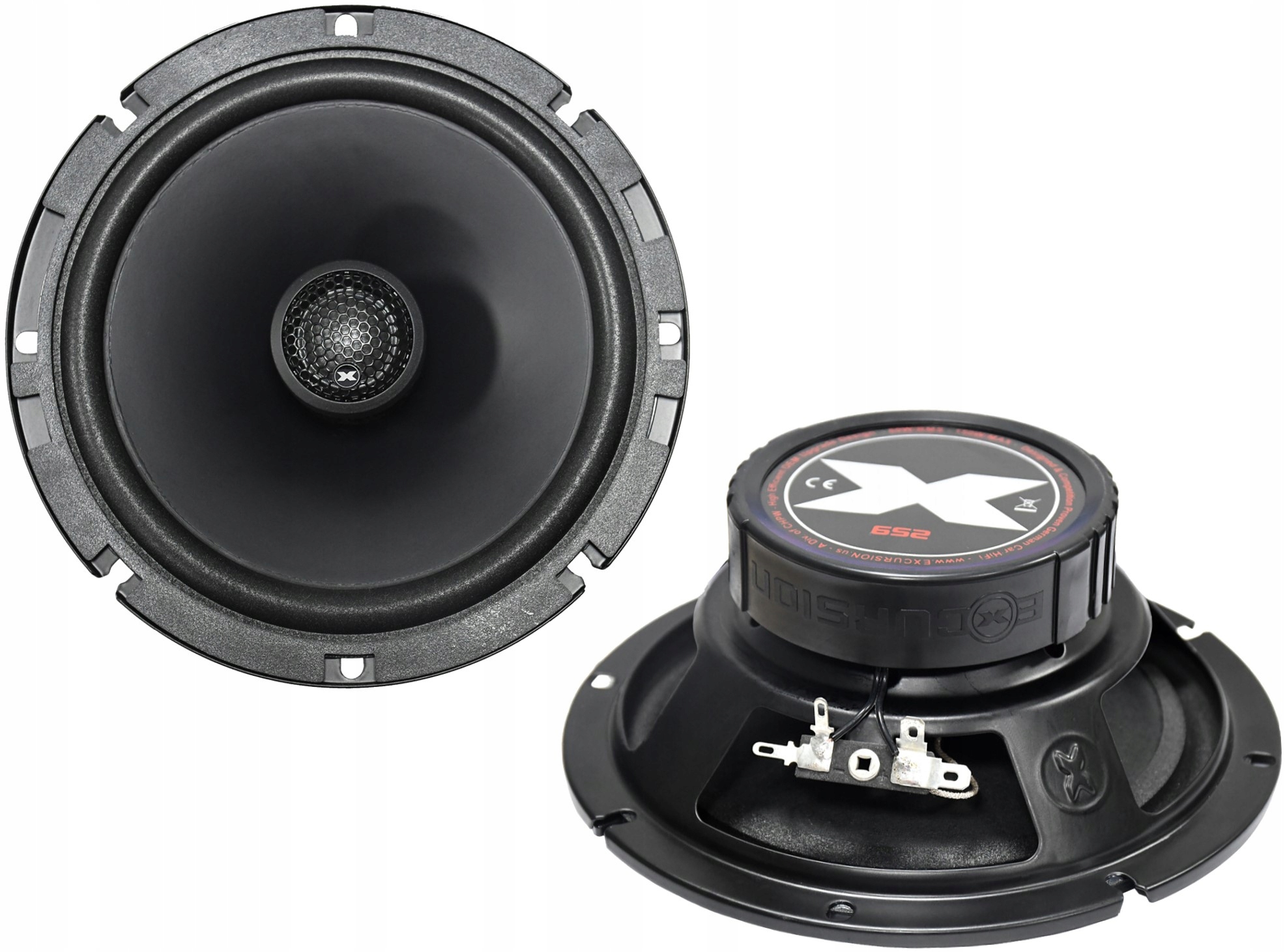 Excursion SX-652 Automobilové reproduktory 165 mm 2x60 W Rms Koaxiální