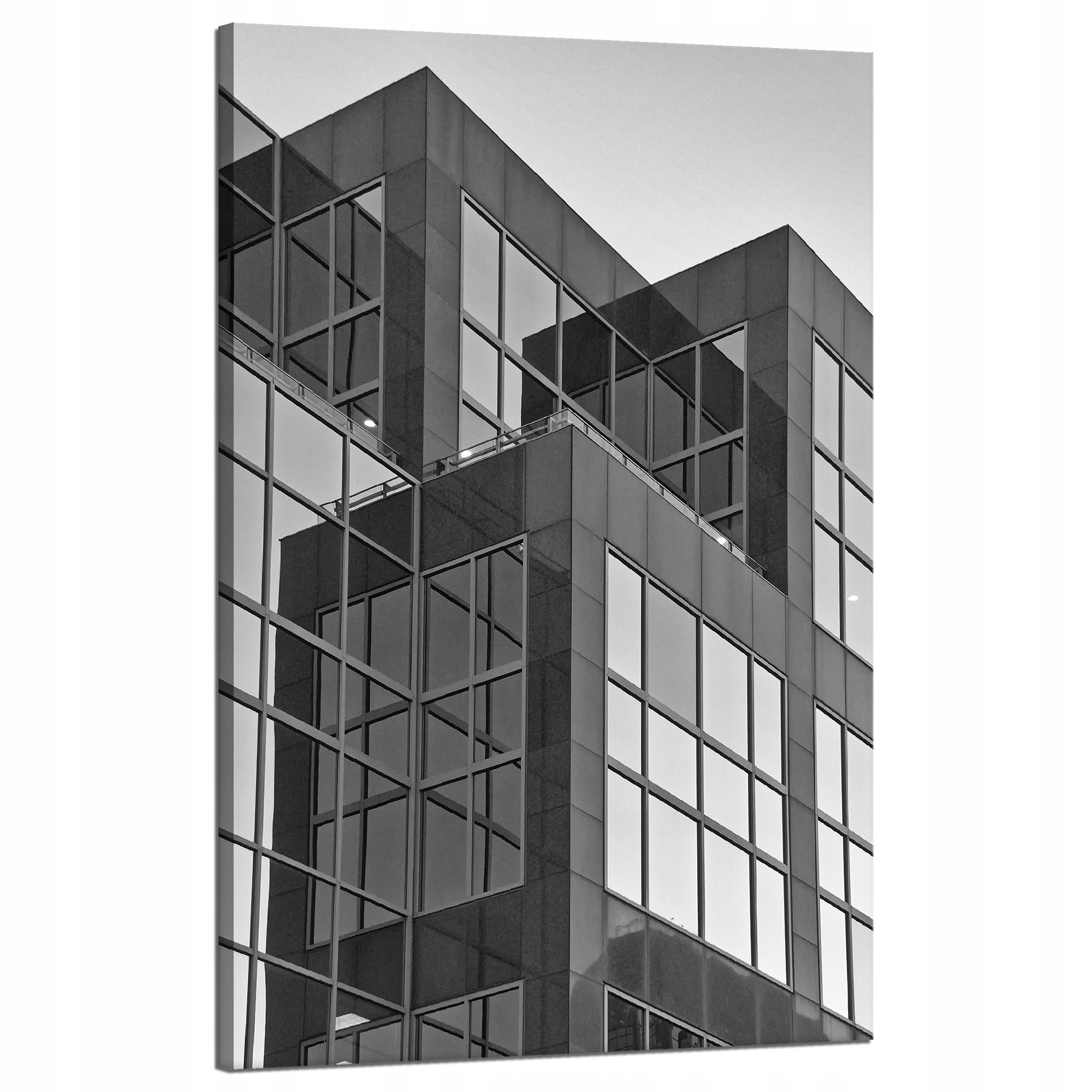 Obraz na plátně Architektura Skleněný blok 50x80