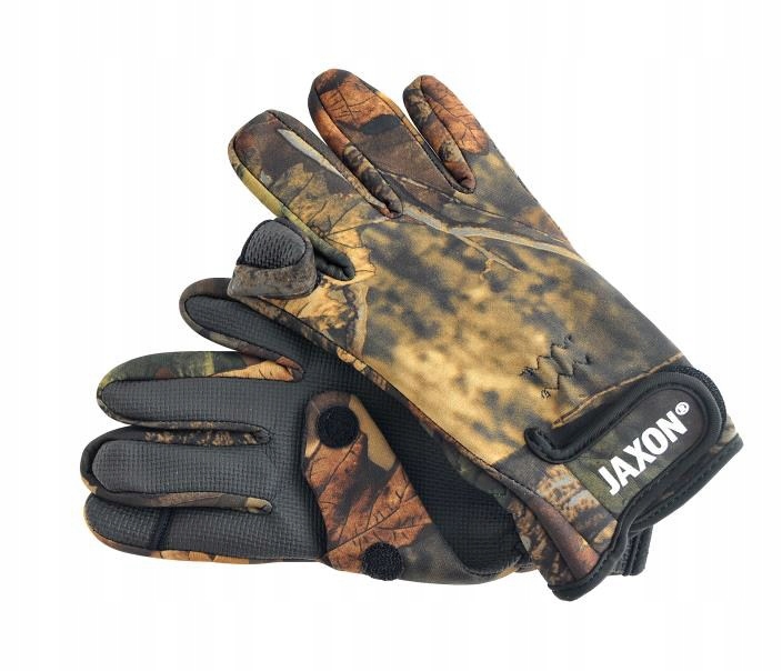 RĘKAWICZKI NEOPRENOWE ROZMIAR L RĘKAWICE zimowe JAXON z odpinanymi palcami