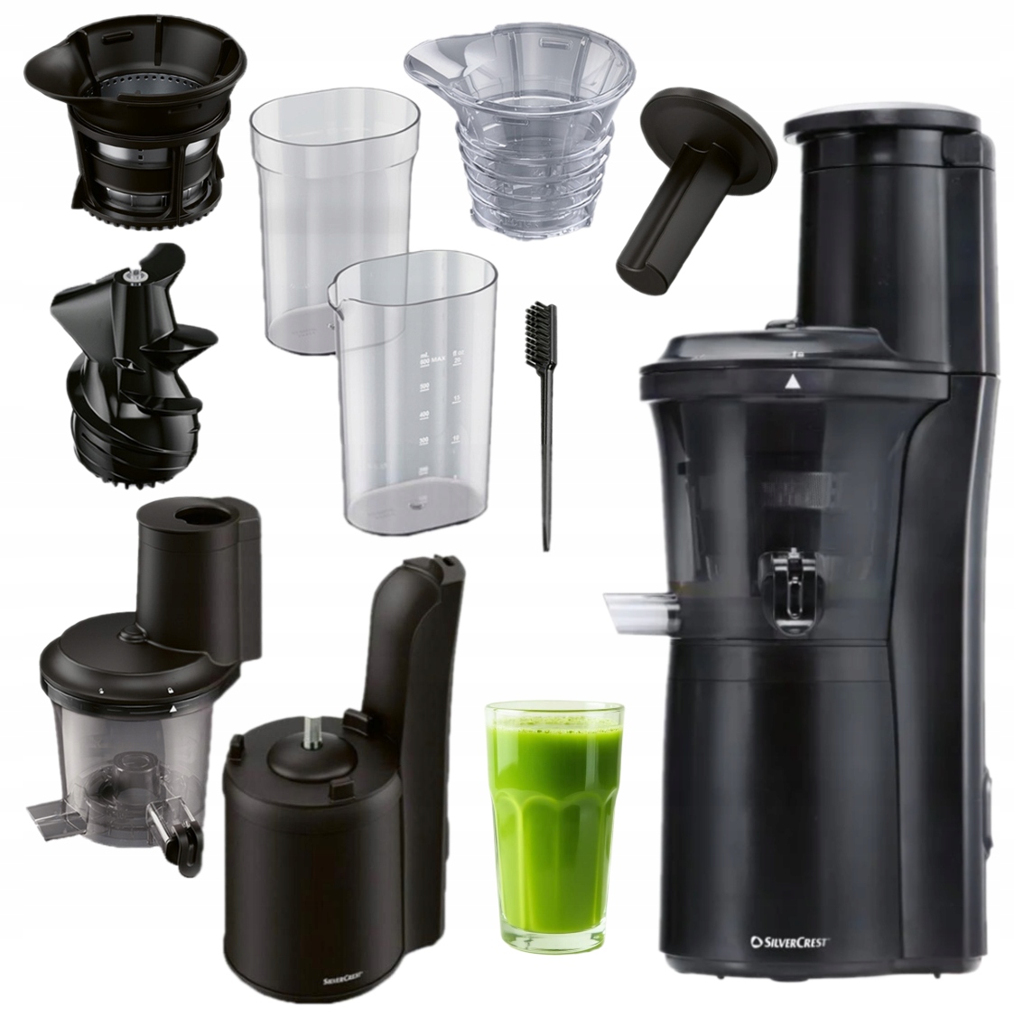 Wyciskarka wolnoobrotowa SilverCrest Ssjbk 300 B3 zdrowe soki