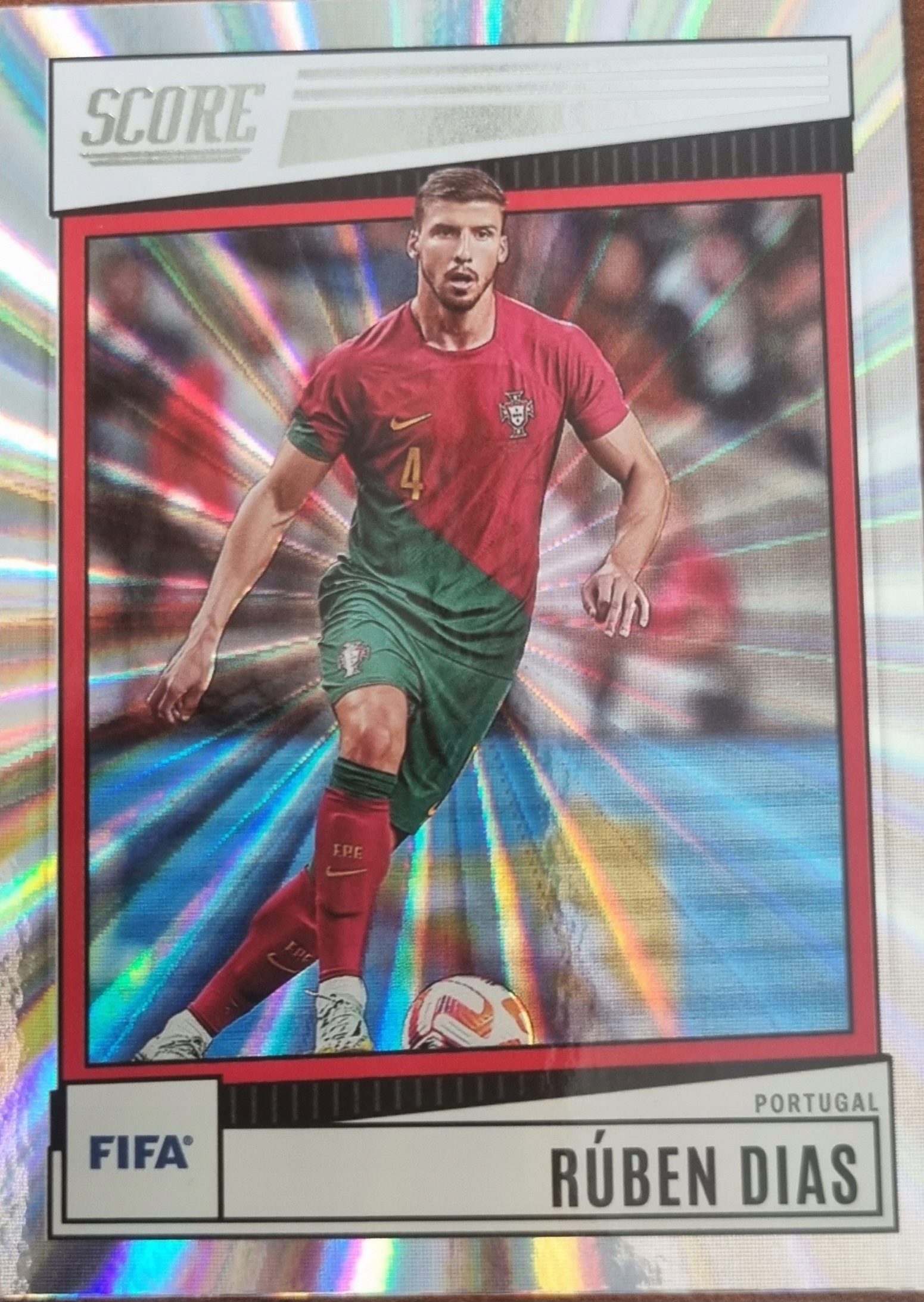 Score 2023 Panini Laser Parallel Ruben Dias