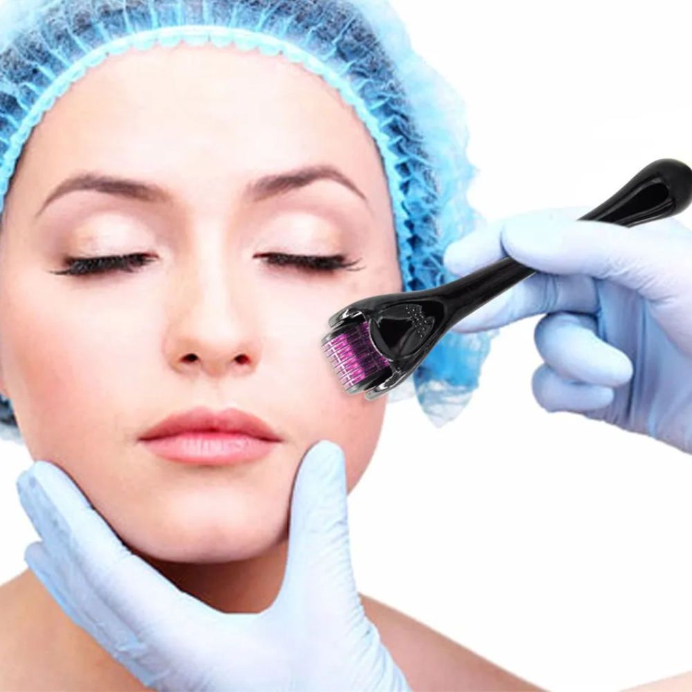 MASAŻER IGŁOWY DO TWARZY ROLLER WIELOIGŁOWY WAŁEK DO MEZOTERAPII IGŁOWEJ Typ roller