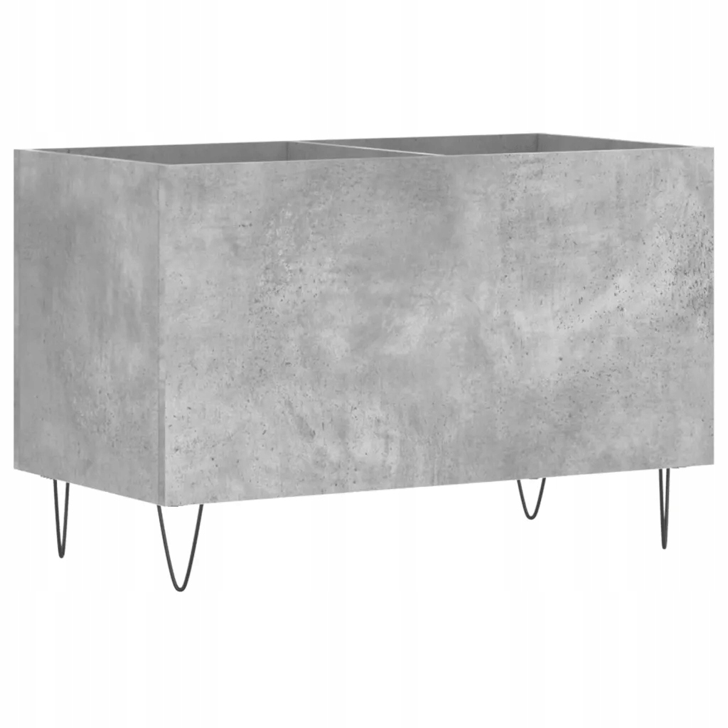 Szafka na płyty winylowe Beton Grey 74,5x38x48 cm
