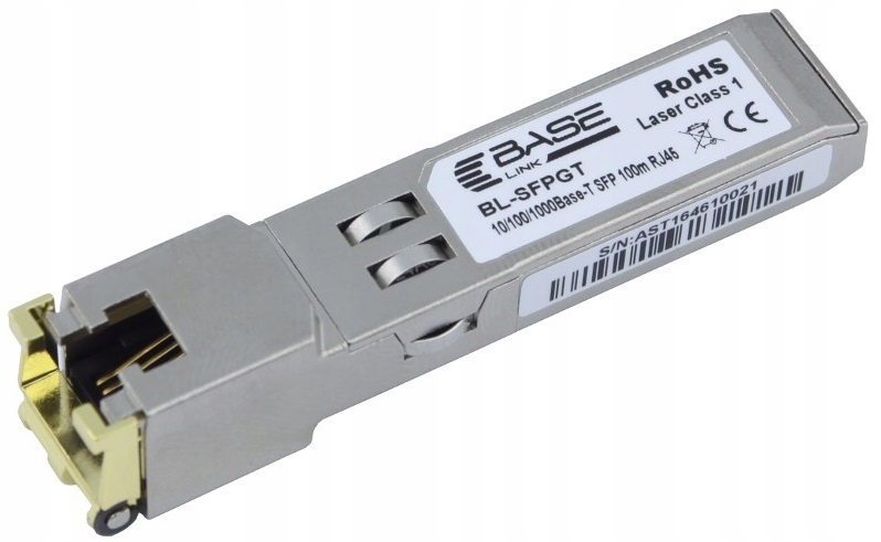 Vložka Gibic Sfp RJ-45 Modul RJ45 1 Gb/s do 100 m
