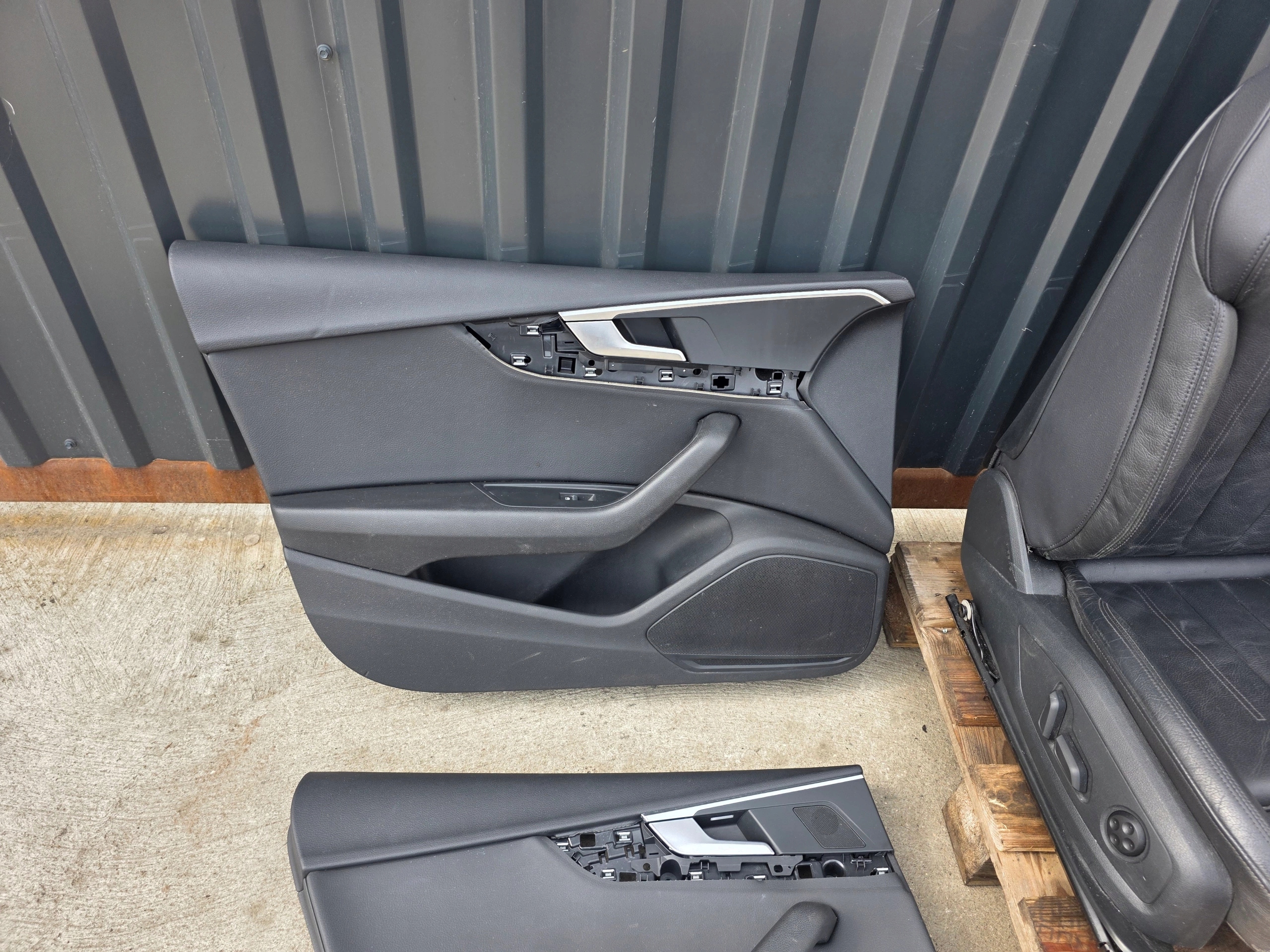 seat seats leather AUDI A5 8W SPORTBACK heated electrical REGULACJA