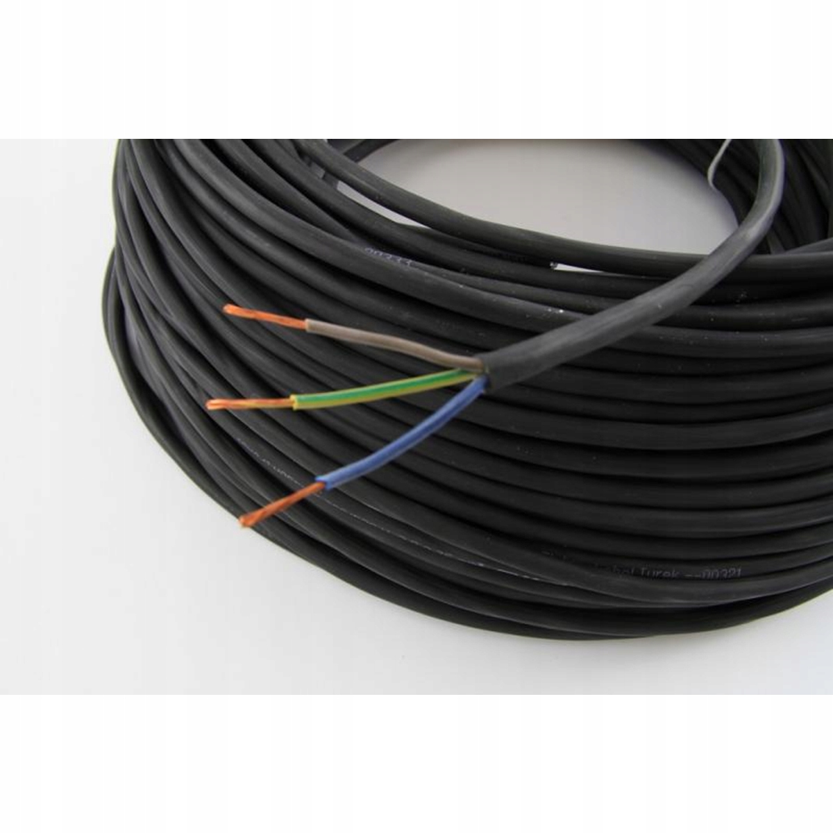 Cable électrique 4 Fils MAS Premium Câble D'alimentation En Caoutchouc De 5 à 100 M - H07RN-F 5G1,5, 2,5, 4, 6 Ou 10 - Câble Flexible Avec Conducteur De Protection Pour Appareils