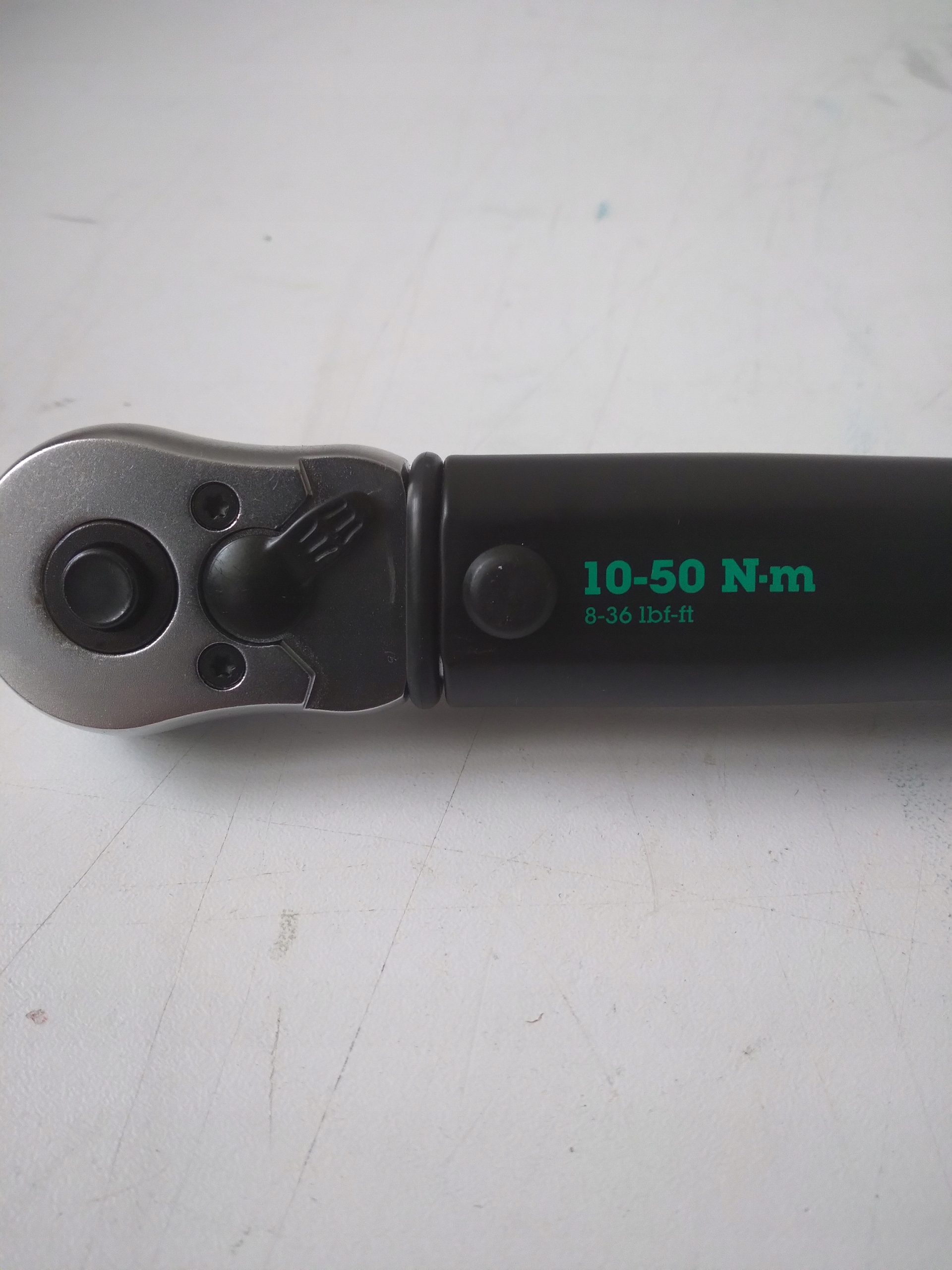 WERA Klucz Dynamometryczny 3/8" 10-50 Nm z Grzechotką Czarny Zielony — miniatura 13