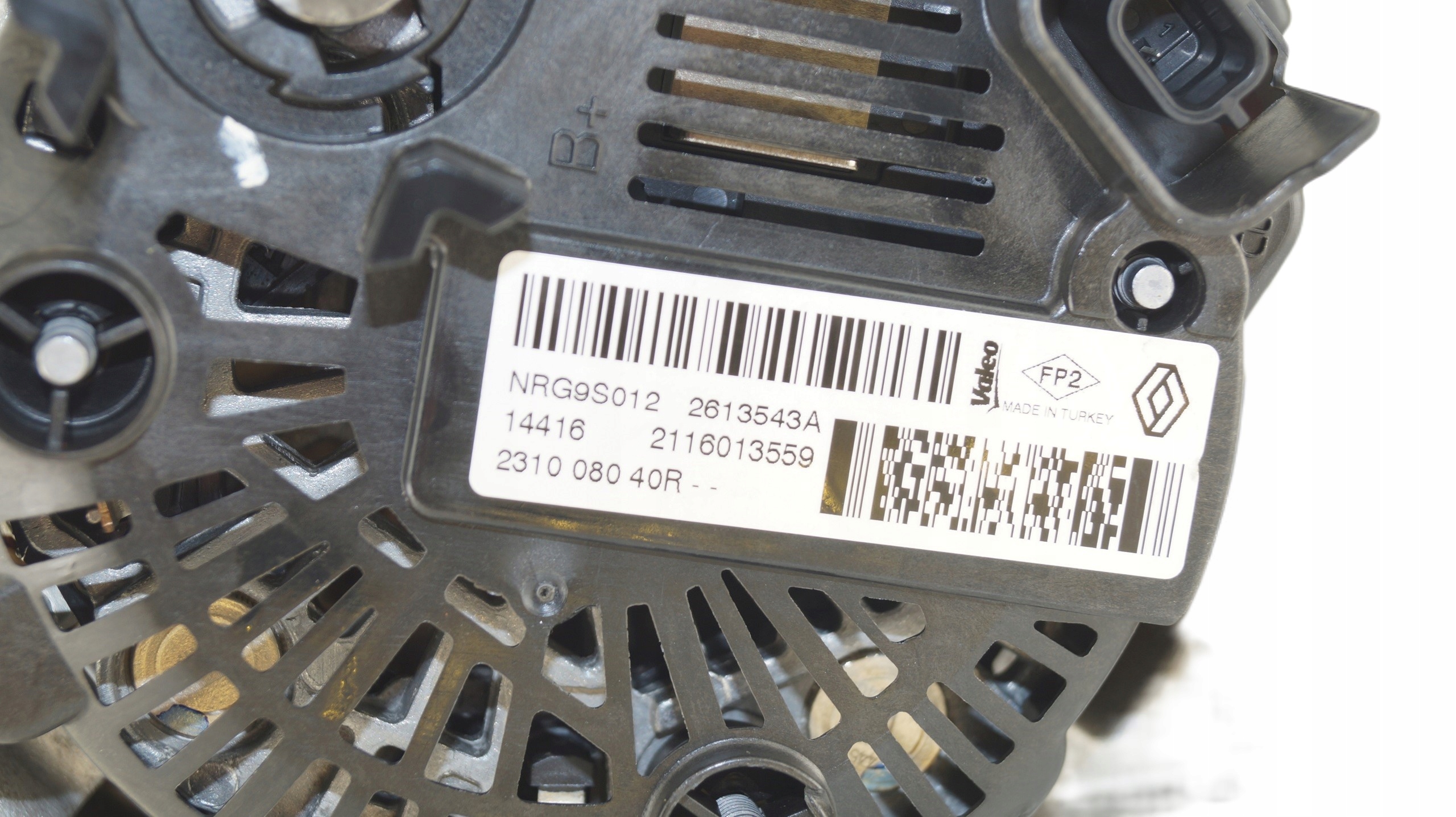 RENAULT MEGANE DACIA DOKKER 231008040R ALTERNATOR Producent części Renault OE