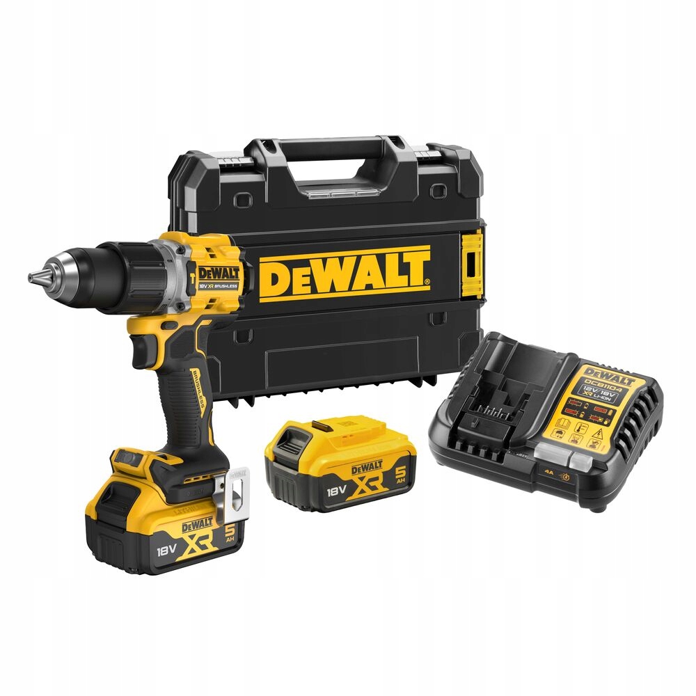 Wiertarko wkrętarka Dewalt z udarem 90Nm 18V Xr 2x 5Ah