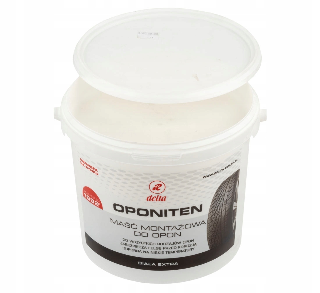 PASTA MAŚĆ DO MONTAŻU OPON MONTAŻOWA DELTA 5kg Stan opakowania oryginalne