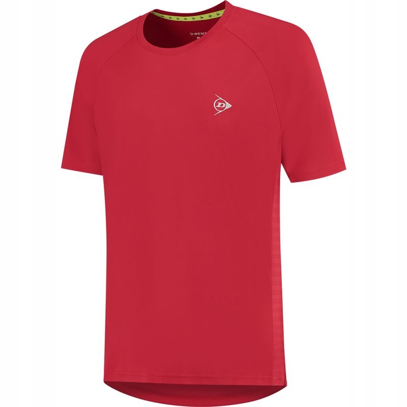 Tričko Dunlop Club Crew Tee Men Jester Red S