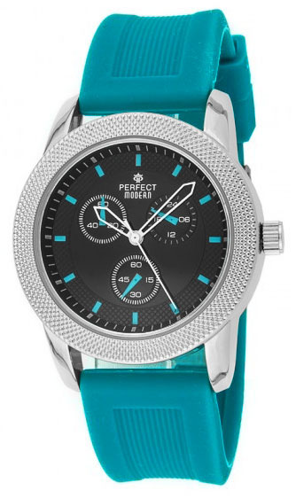 

Elegancki Damski Zegarek Perfect Gumowy Pasek