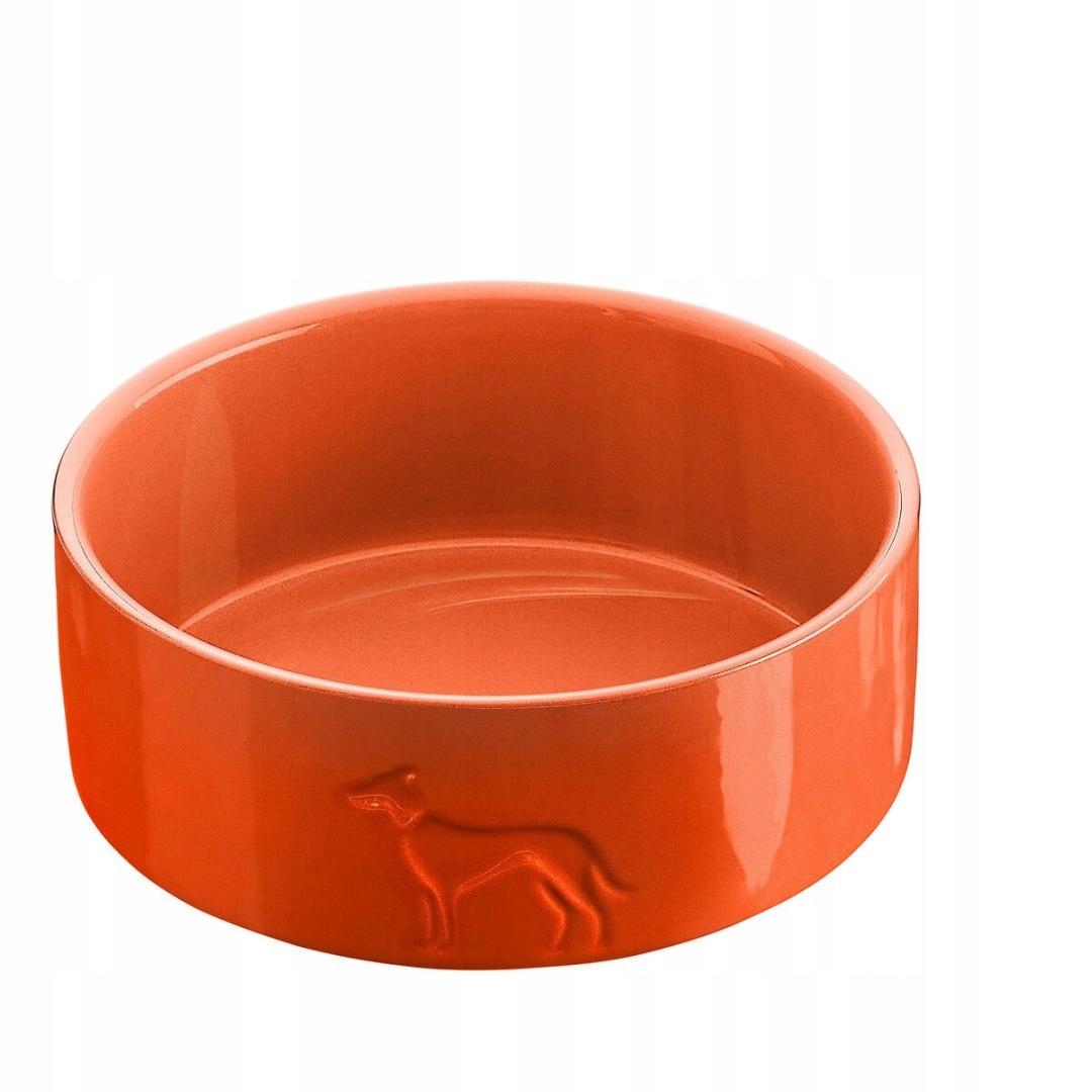 Krmítko pro psy Hunter Osby Oranžové Keramika 2,5 L