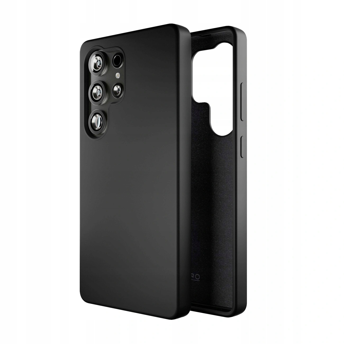Etui silikonowe Puro Icon do Samsung Galaxy S25 Ultra czarne