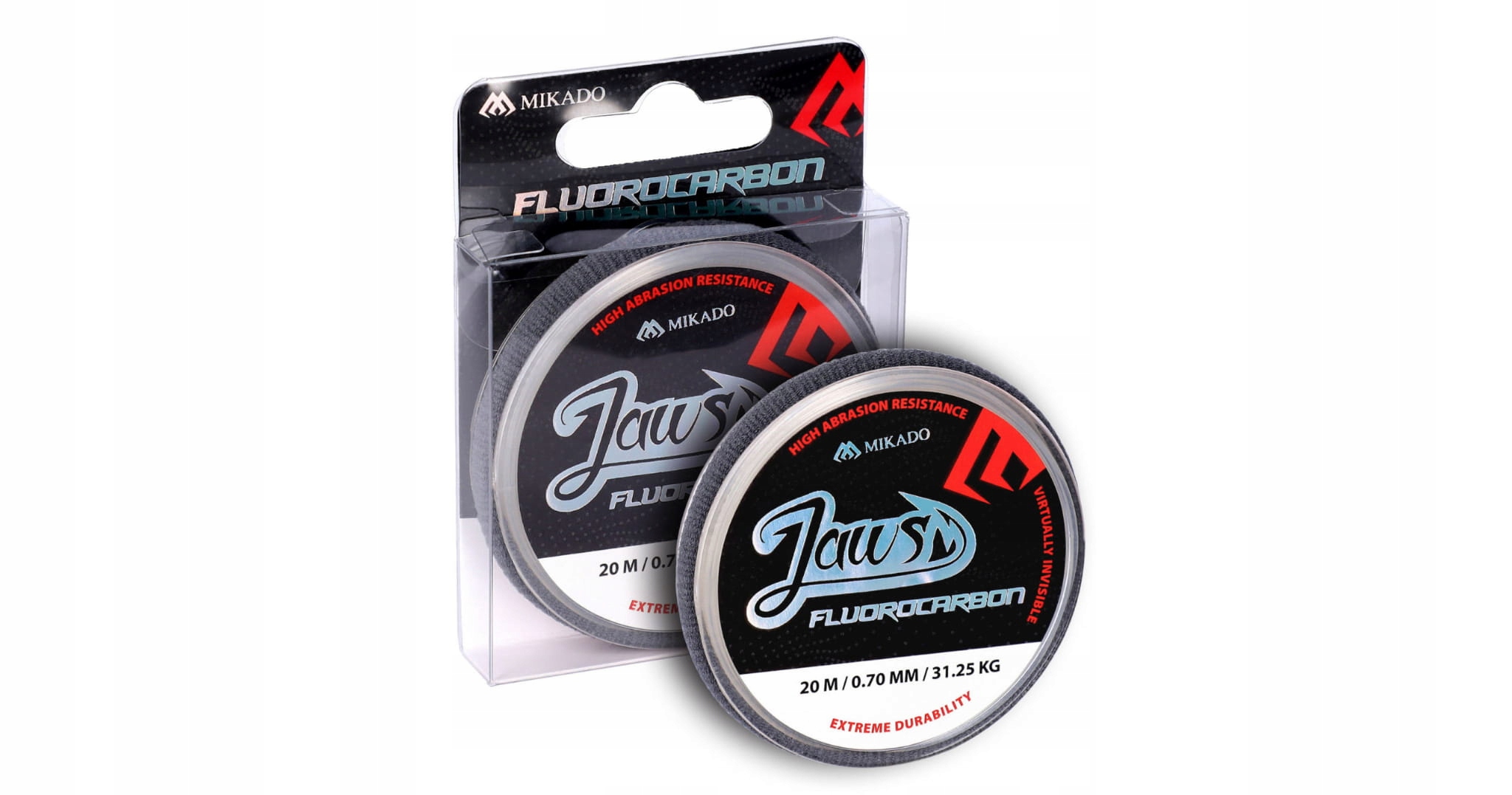 Fluorocarbon Mikado Jaws 25M 0.45MM 13.44KG
