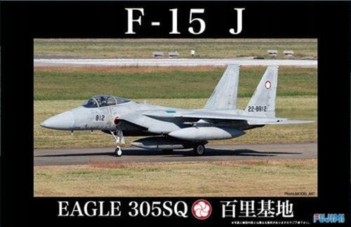 F15-J Eagle Hyakuri Air Base 305th Squadron 1:48 Fujimi 311128