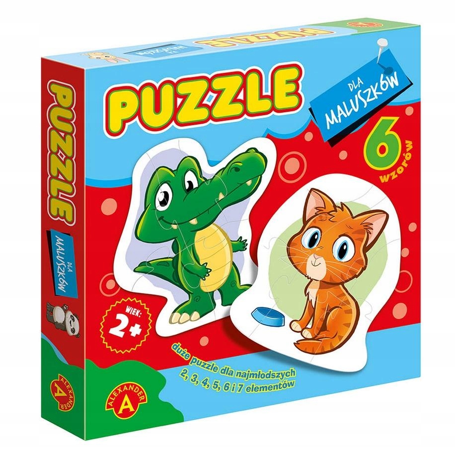 

Puzzle dla maluszków Krokodyl Alexander 1732